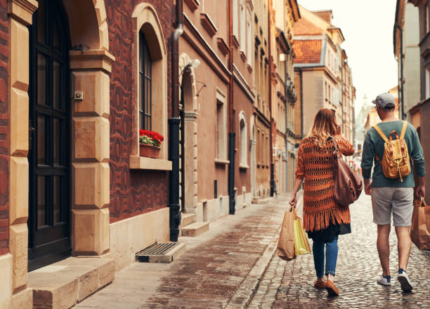 istock We walk away with bags of bargains 1134170080