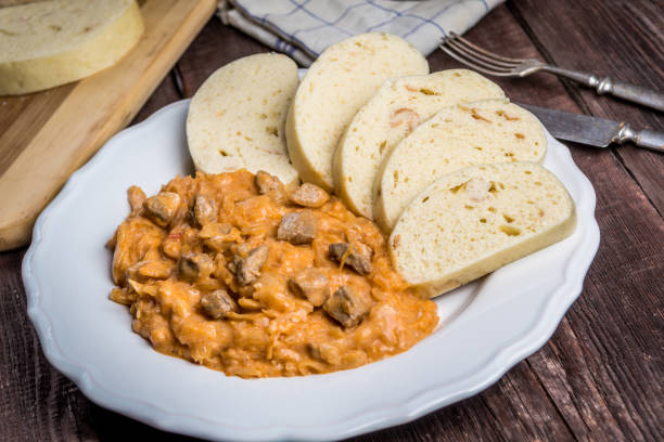 istock Hungarian goulash with sauerkraut 1134170297