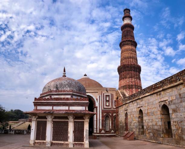 istock Qutub minar a unesco world heritage site 1134189427