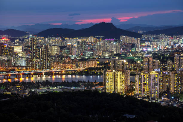 istock Seoul city at south korea 1134189700