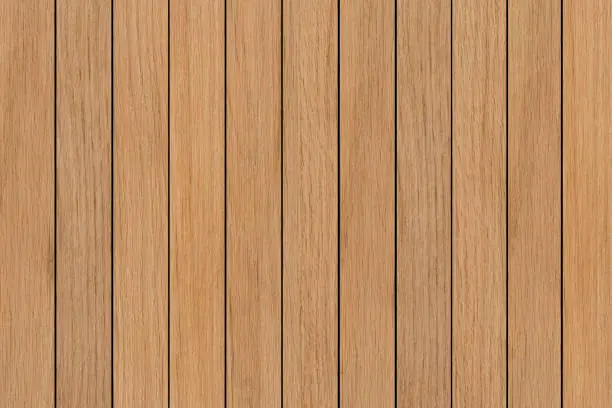 Photo of close up modern tan and beige color wooden striped backgrounds texture for design as presentation, promote product, photo montage, banner, ads and mockup