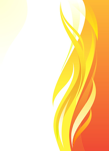 abstract fire background copy space