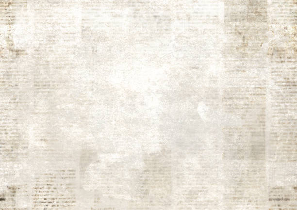 istock Newspaper with old grunge vintage unreadable paper texture background 1134202074