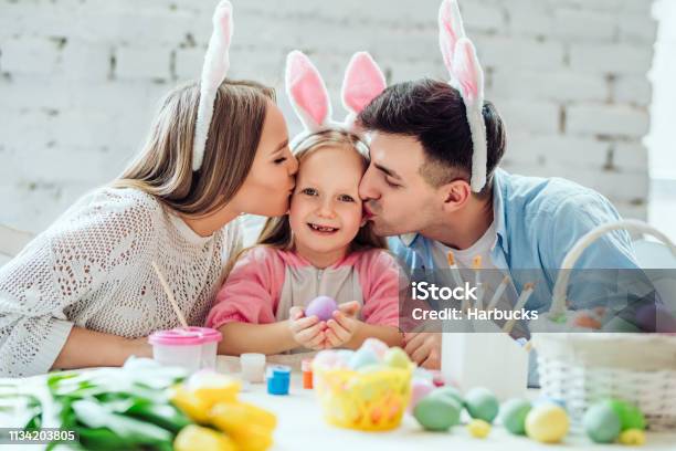 We Tried To Make A Holiday For You Stock Photo - Download Image Now - Easter, Family, Easter Egg