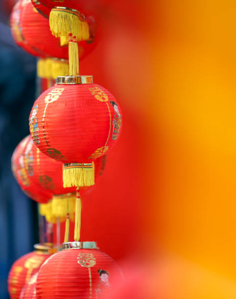 istock Chinese new year lanterns in chinatown. 1134208612