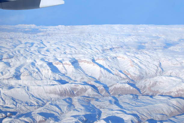 istock Aerial view of Mountain peaks. 1134217990