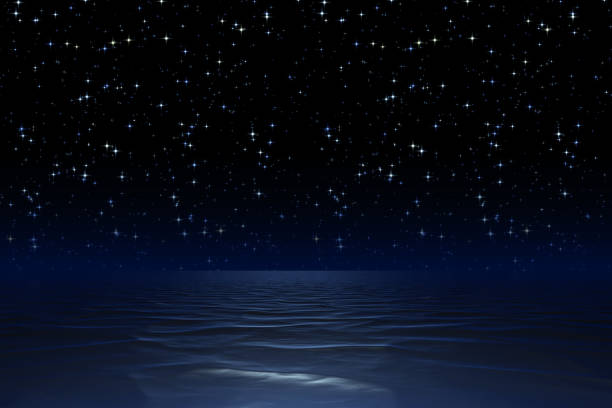istock starry night sky at the ocean 1134222528