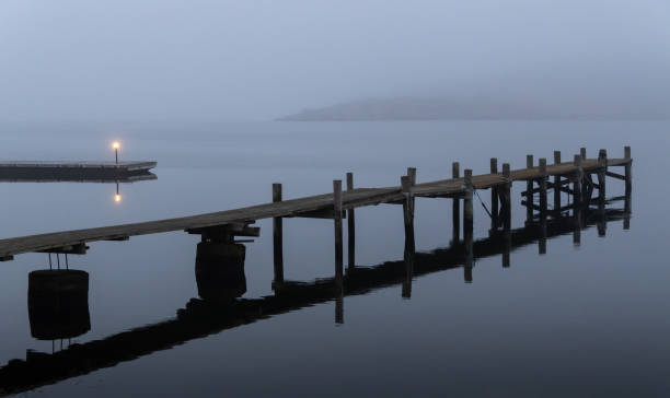 istock Pier in fog eveningphoto 1134227279