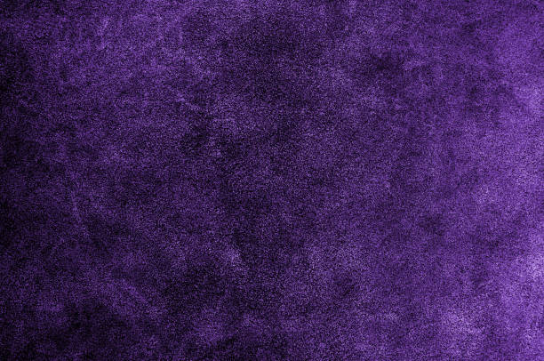 ultra violet or purple suede texture backdrop. leather skin natural pattern or abstract background. - leather material pattern rough imagens e fotografias de stock