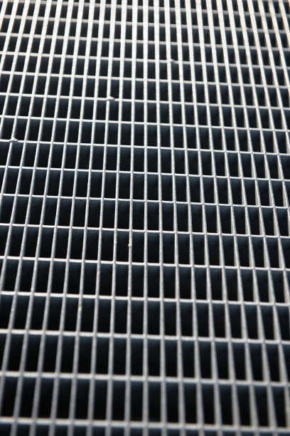 istock Metal lattice with small cells grid 1134228609