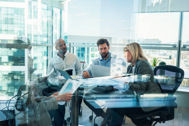 istock Business is built on successful business collaboration 1134229027