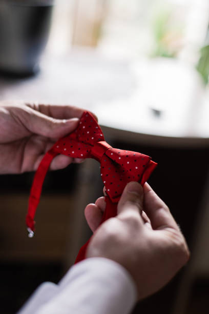 istock A man holds a stylish bow tie in his hands 1134230034