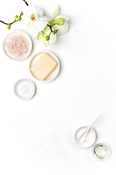 istock Spa natural cosmetic products background 1134231044