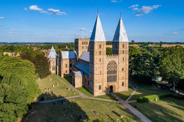 istock Southwell Mister and Romanesque Cathedral 1134231479