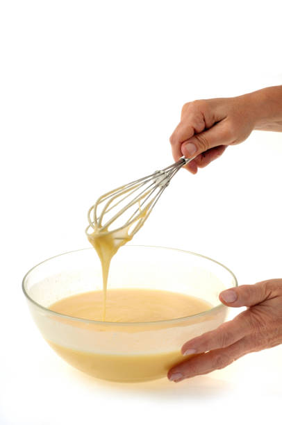 Preparation of cake dough