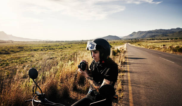 istock Snapping pictures along her journey 1134237879