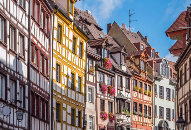 half-timbered house in Nuremberg Germany