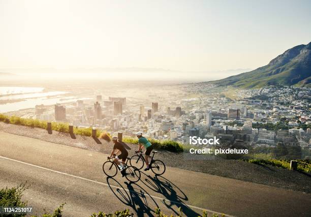 Its All About The Journey Stock Photo - Download Image Now - Cycling, South Africa, People