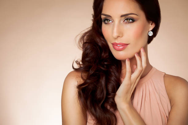 istock Young woman with brown hair 1134257861
