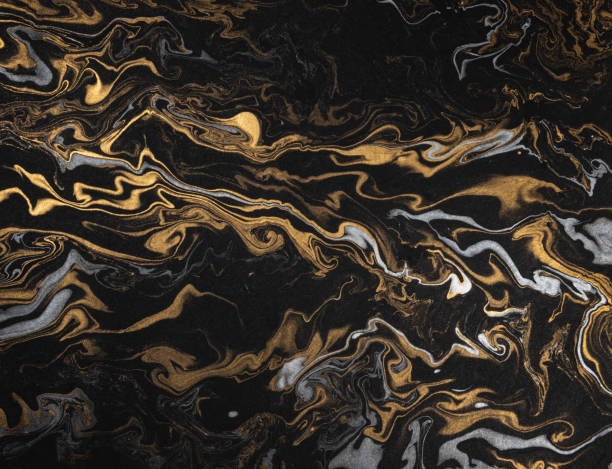 istock marble ink paper texture black silver gold 1134258951