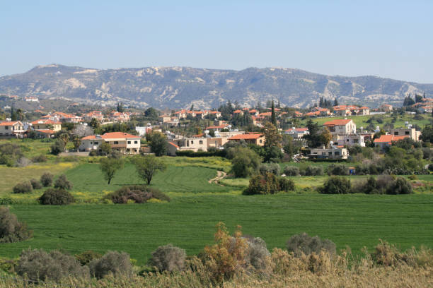 istock Houses in a mountain valley in the springtime 1134261024