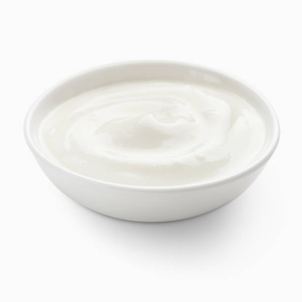 istock Homemade yogurt in bowl 1134264148