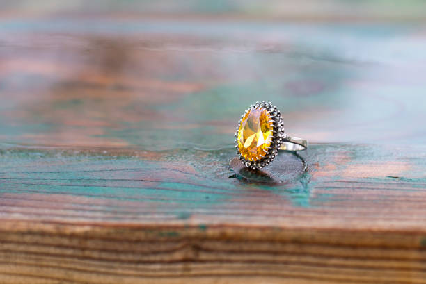 Ring for woman for 8th march background