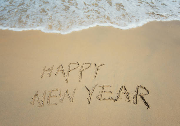 istock New year message on the sand beach 1134275948