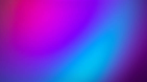 ultra violet gradient blurred motion abstract background - magenta stock-fotos und bilder