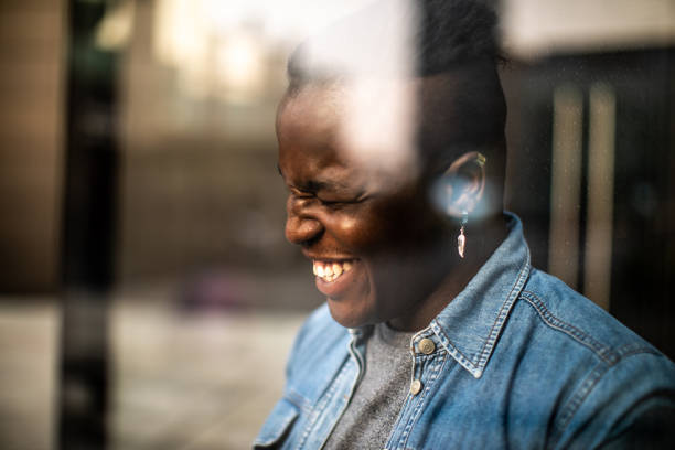 istock Black Man in good mood 1134282764