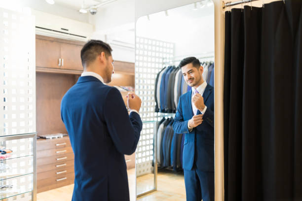 istock Suit Matching Personality Of Client Perfectly 1134286573