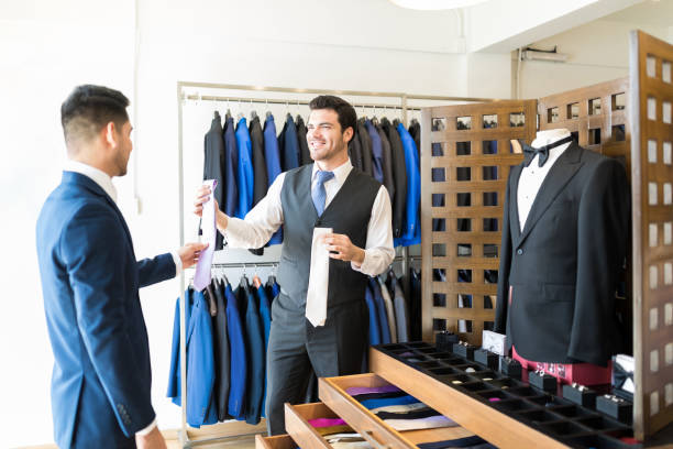 istock Good Quality Menswear Collection At Store 1134288290