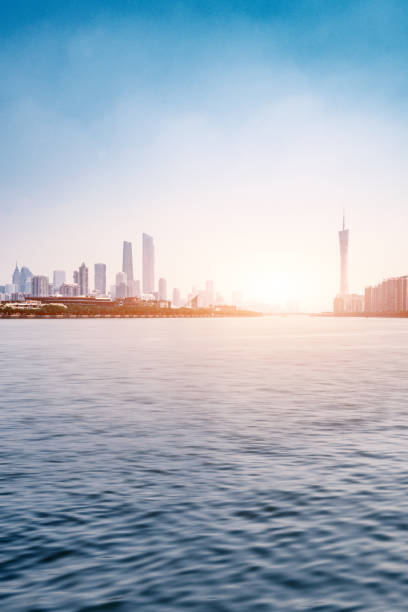Guangzhou Skyline at Sunrise