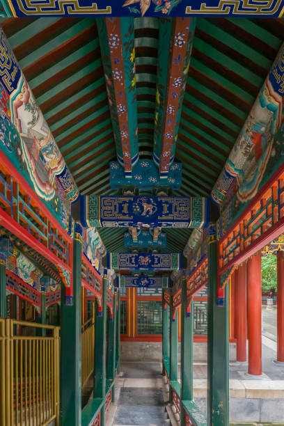 istock Beijing, China, August 2018, Summer Palace, details 1134292330