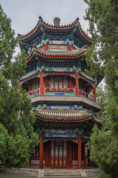 istock Beijing, China, August 2018, Summer Palace, details 1134292345