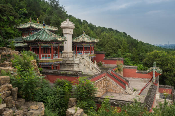 istock Beijing, China, August 2018, Summer Palace, details 1134292355