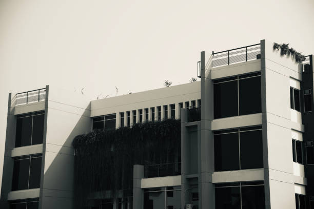 istock A modern architectural building isolated unique photo 1134302934
