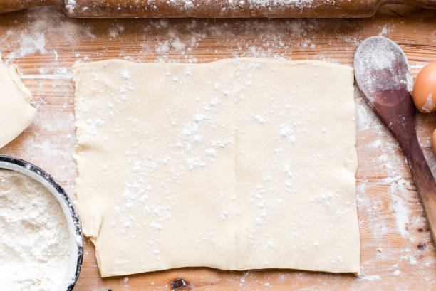 istock The process of cooking, wooden background, top view 1134302944