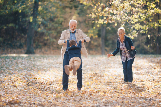istock Playful with grandparents 1134304535