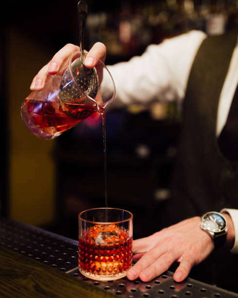 istock A red Negroni cocktail 1134307360