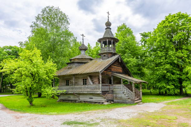 istock Vitoslavlitsy wooden architecture, Veliky Novgorod, Russia 1134309861