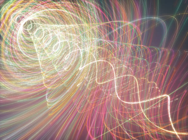 istock Abstract Background Wavy Colorful Helix 1134311187