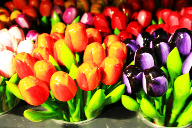 istock artificial tulips bought by tourists as souvenirs from Amsterdam 1134312820