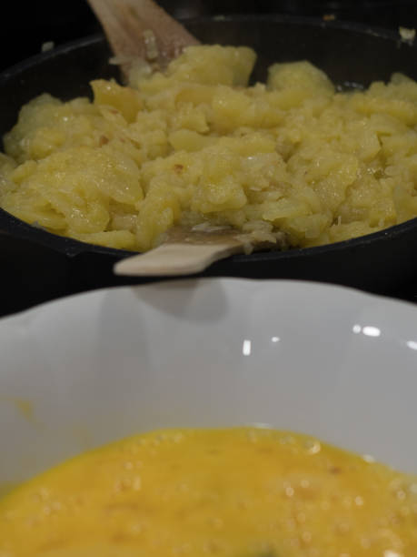 istock fried potatoes and onion for cooking 1134315031