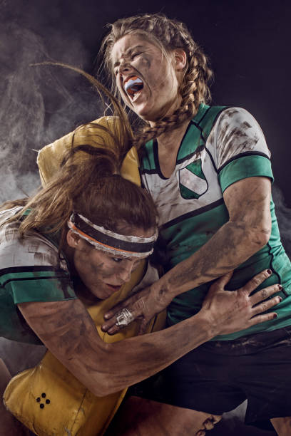 istock Two Female Rugby Players 1134315619