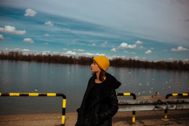 istock Life is beautiful, life is fun! Enjoying by the river. 1134319826
