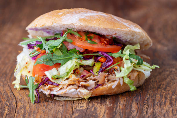 istock closeup of a doner sandwich 1134322557