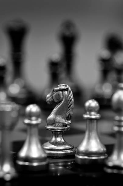 istock Pieces on chess board for playing game and strategy 1134323472