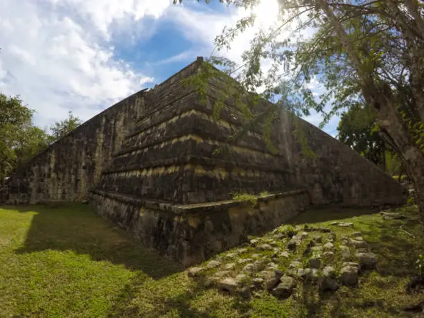 Photo of Mayan ruins of Chichen Itza one of Seven wonder of the world, Famous and populafr place in Mexico