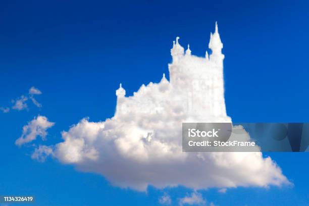 Air Lock Of Clouds Stock Photo - Download Image Now - Castles in the Air, Building - Activity, Cloud - Sky